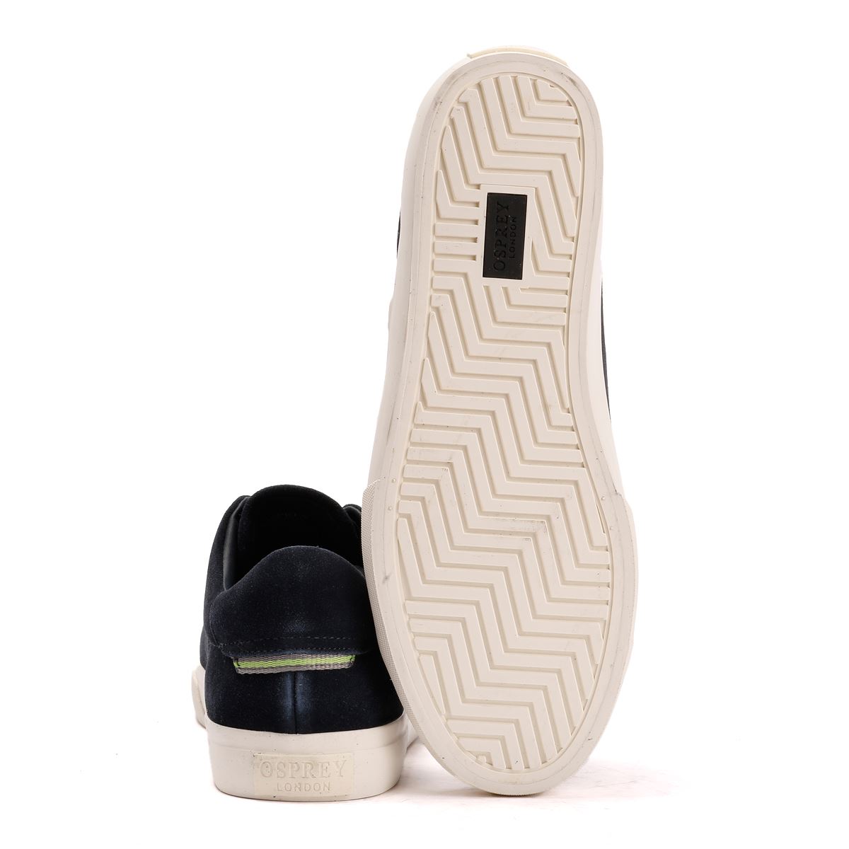 Osprey London The Vermont Suede Men's Navy Sneakers