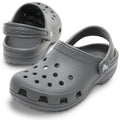 Crocs Kids' Classic Synthetic Slate Grey Loafers