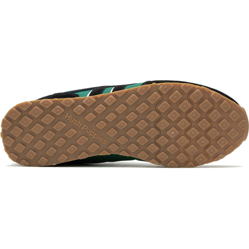 Hush Puppies Seventy8 Leather Men's Green Trainers