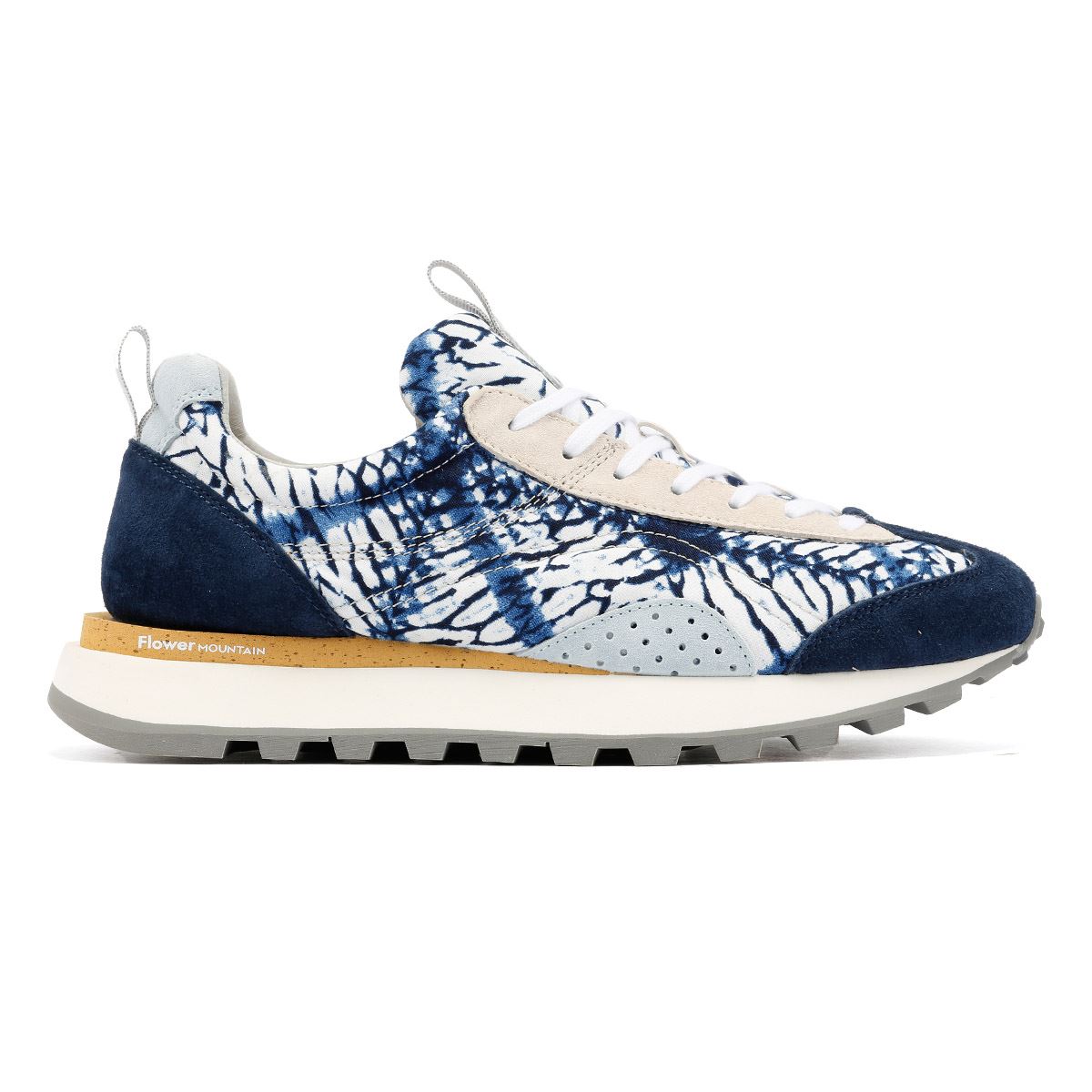 Flower Mountain New Asuka Blue Tie Dye Sneakers
