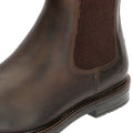 Tower London Harbour Leather Men's Dark Brown Chelsea Boots