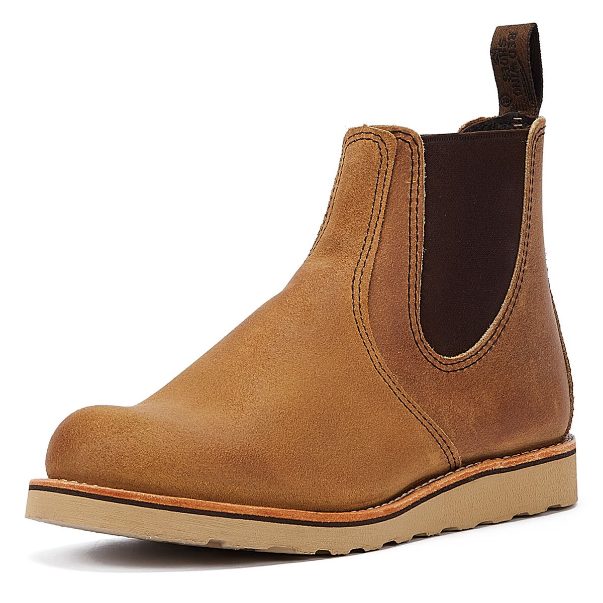 Red Wing Classic Chelsea Hawthorne Muleskinner Men's Chestnut Boots