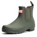 Hunter Original Chelsea Rubber Women's Dark Olive Wellington Boots