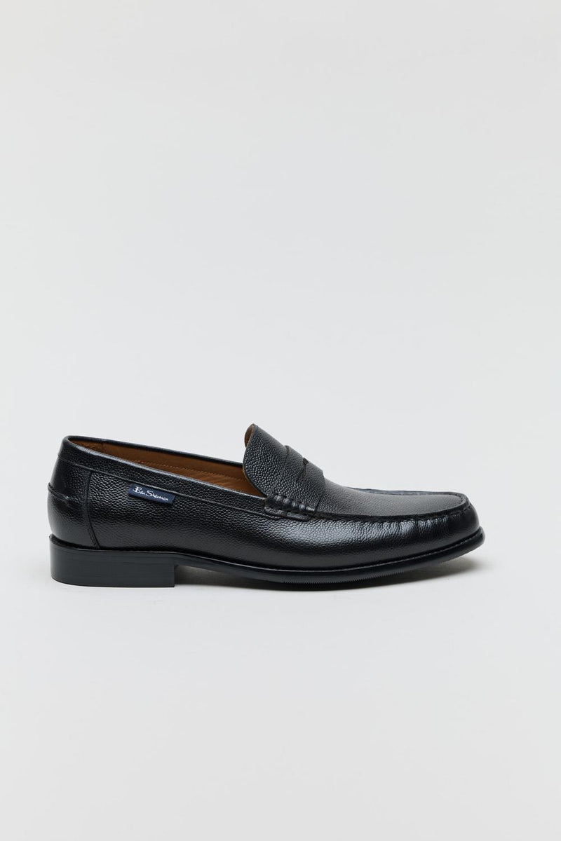 Ben Sherman Hester Leather Men's Black Loafers