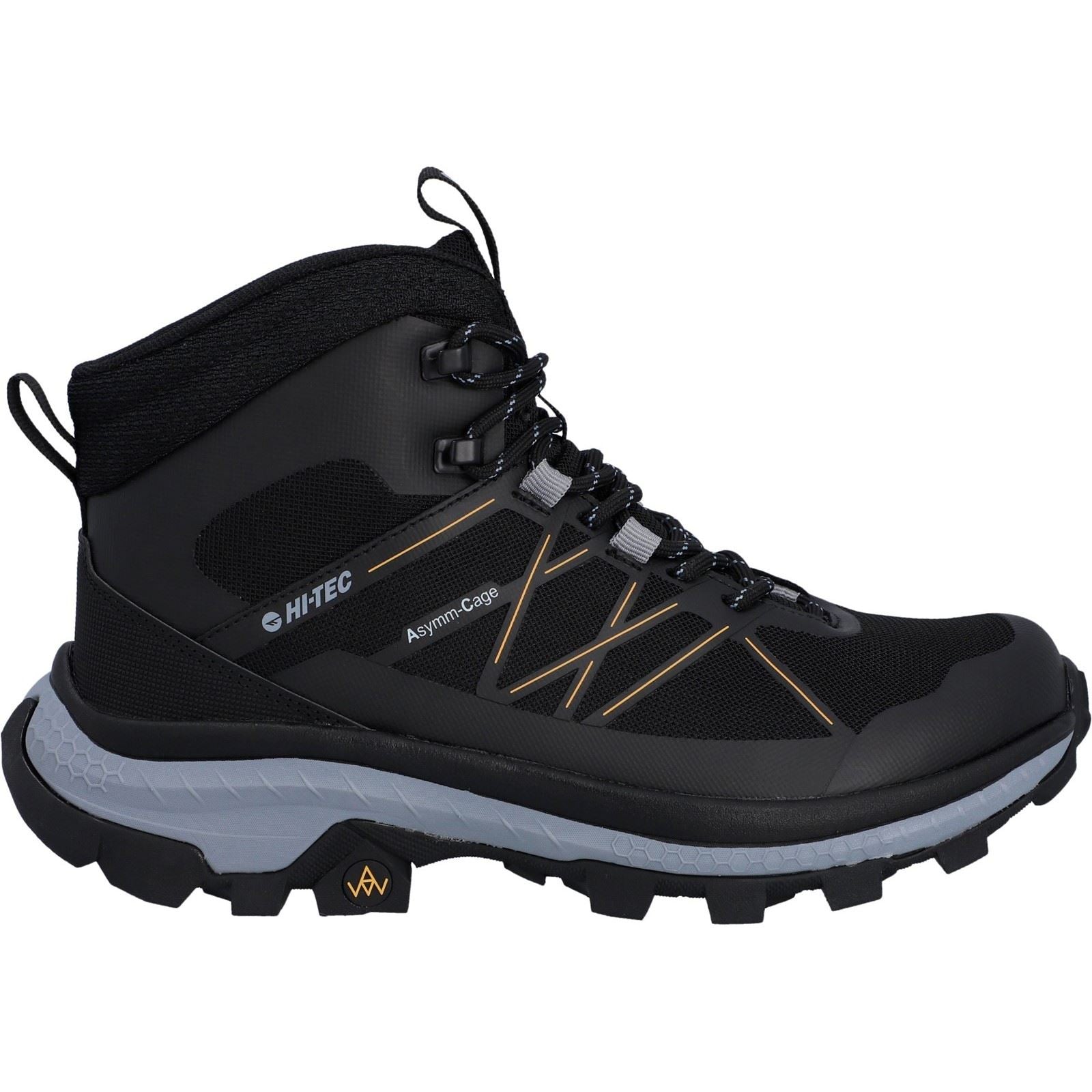 Hi-Tec Infuse Mid Polyester Women's Black/Artisans Gold Hiking Boots