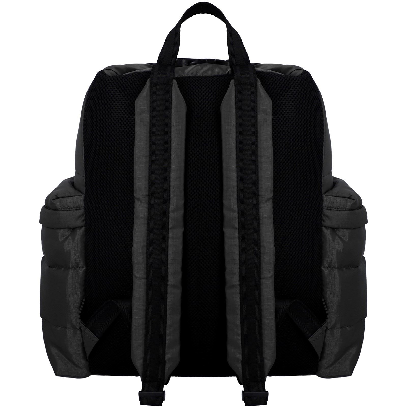 Hunter Croy Puffer Ripstop Backpack Polyester Unisex Adults Black Backpack - One Size