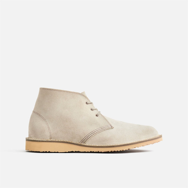Red Wing Shoes Weekender Chukka Leather Men's White Sand Mohave Boots