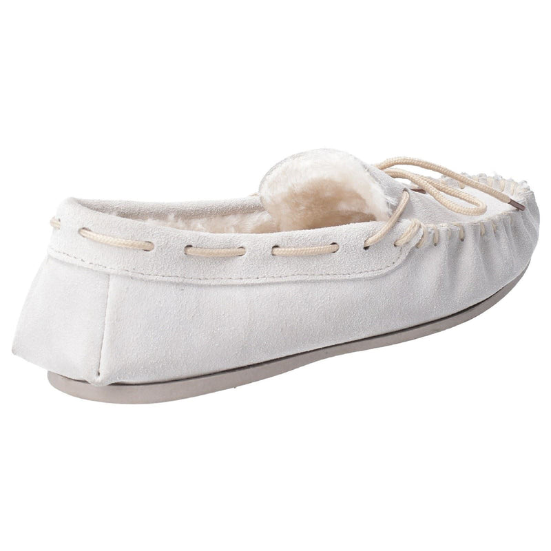 Hush Puppies Allie Suede Women's Beige Slippers