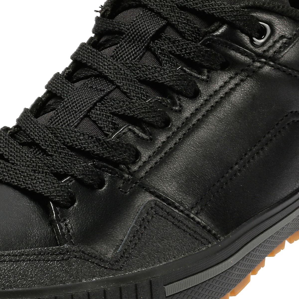 Caterpillar Axiom Leather Men's Black Lace-Up Shoes