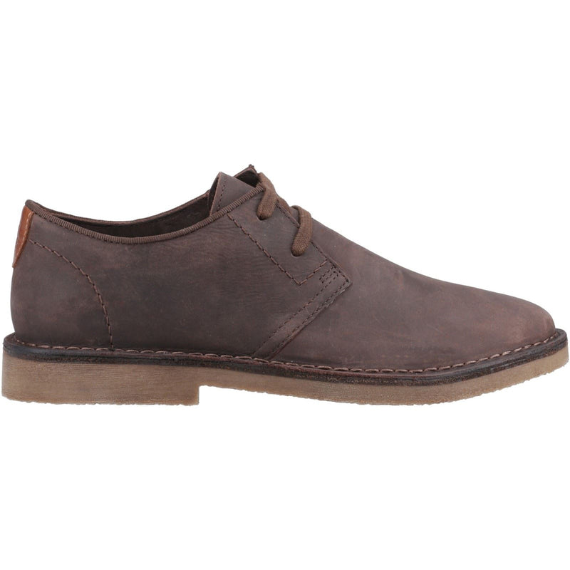 Hush Puppies Scout Leather Men's Waxy Brown Lace-Up Shoes