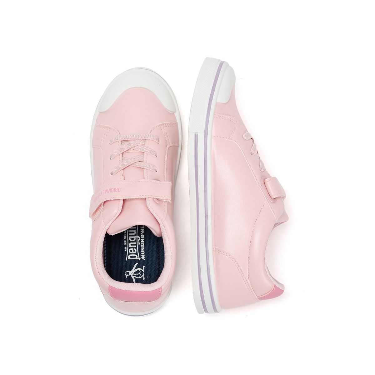 Penguin Junior Rainbow Girls's Pink Sneakers