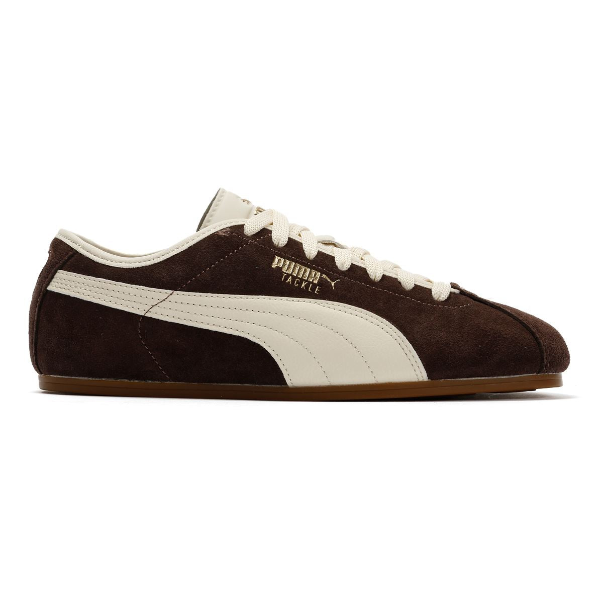 Puma Tackle Suede Chocolate/Alpine Snow Sneakers