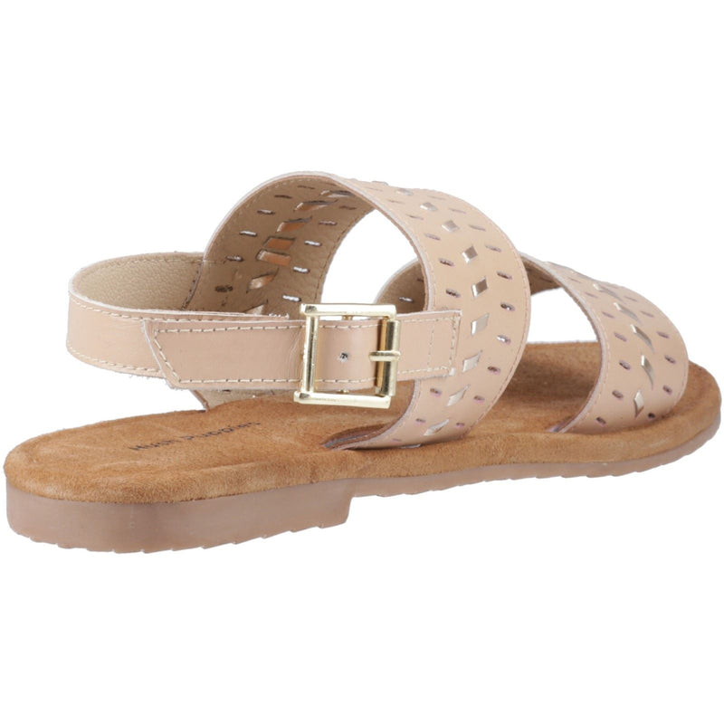 Hush Puppies Hadley Leather Women's Nude Sandals