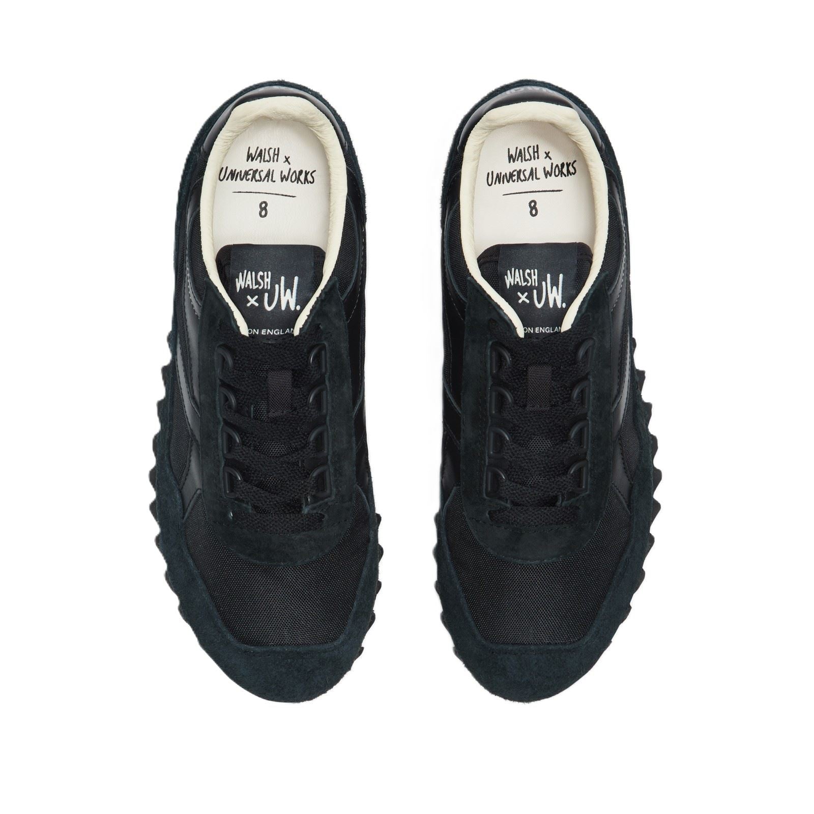 Walsh Ensign Men's Black Sneakers