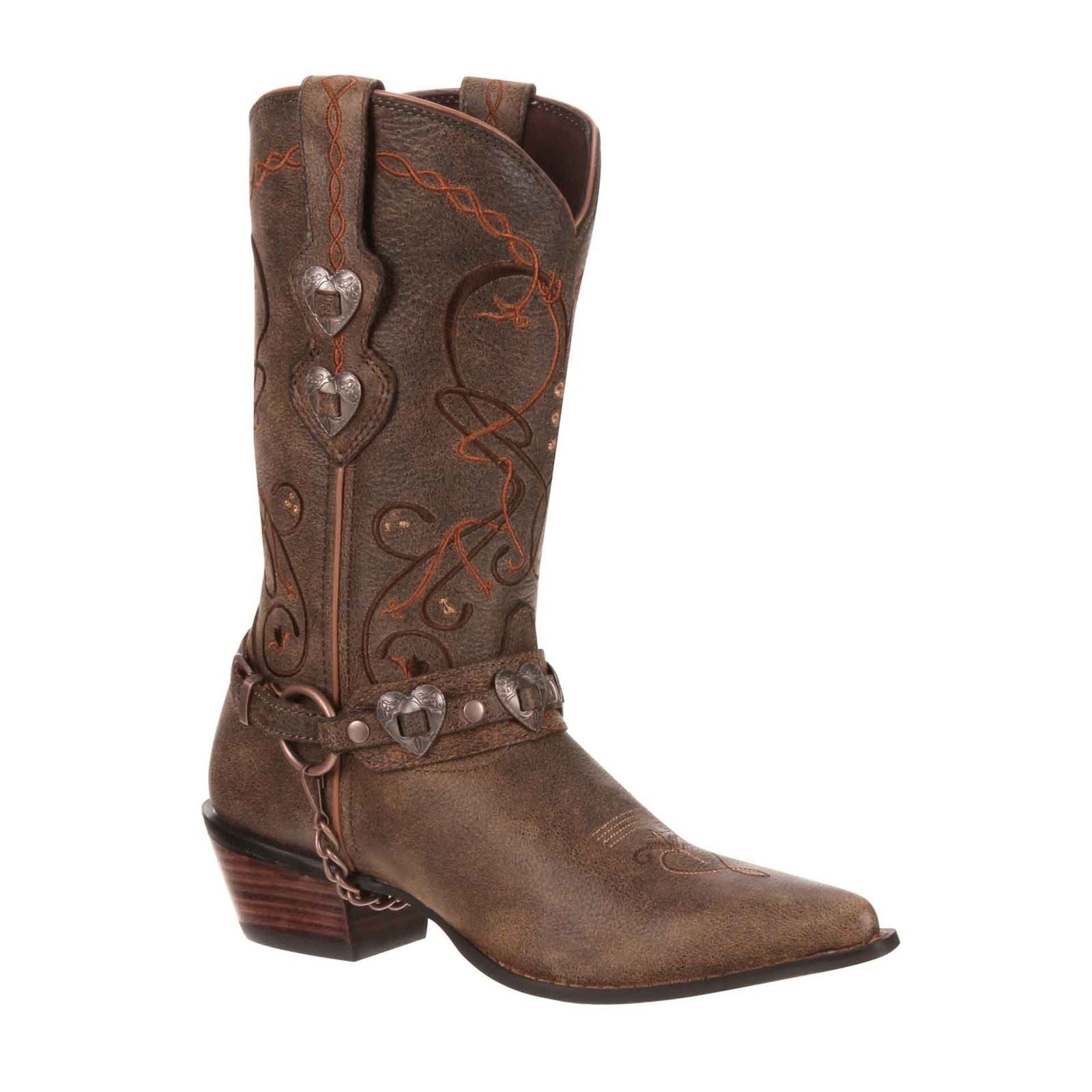 Durango Crush Heartbreaker Leather Women's Dusk To Dawn Boots