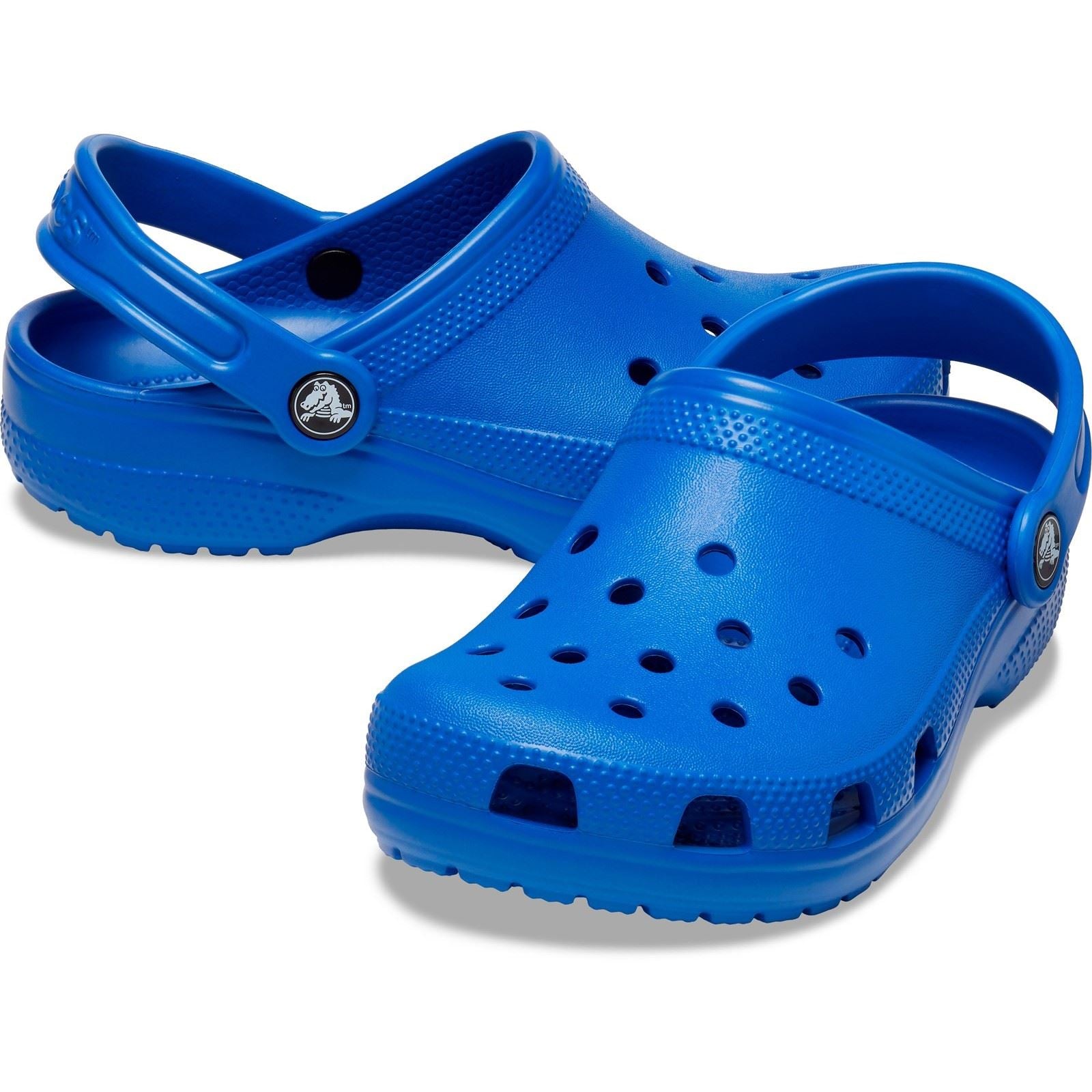 Crocs Classic Synthetic Blue Bolt Loafers