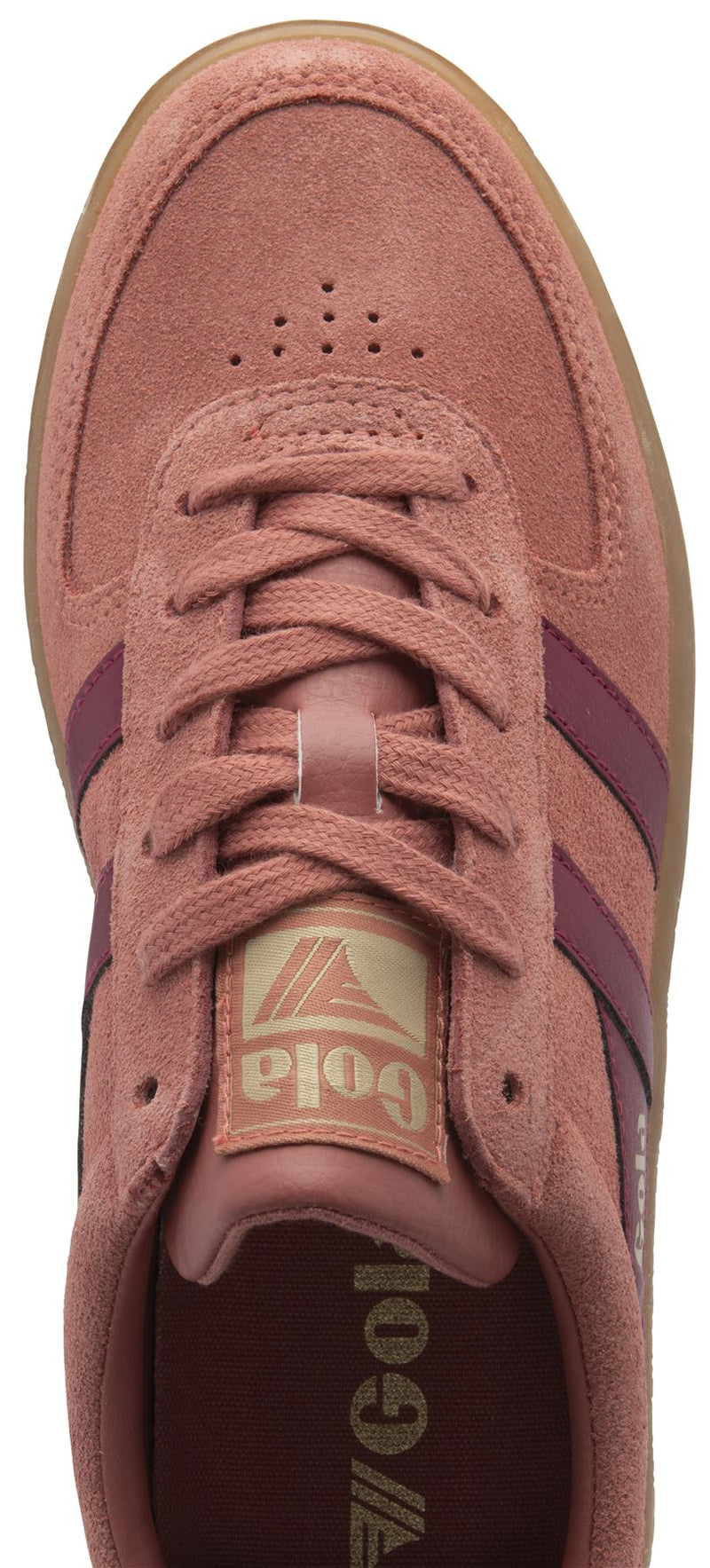 Gola Grandslam Suede Women's Clay/Cerise Sneakers