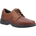 Hush Puppies Outlaw II Leather Men's Brown Lace-Up Shoes