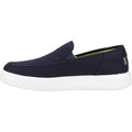 HEYDUDE Sunapee Canvas 100% Cotton Men's Navy/White Loafers