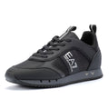 EA7 Black&White Carbon Men's Black Sneakers