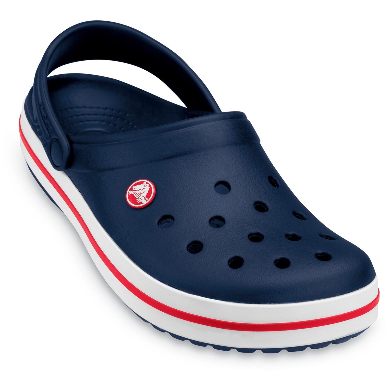 Crocs Crocband Croslite Rubber Navy Clogs