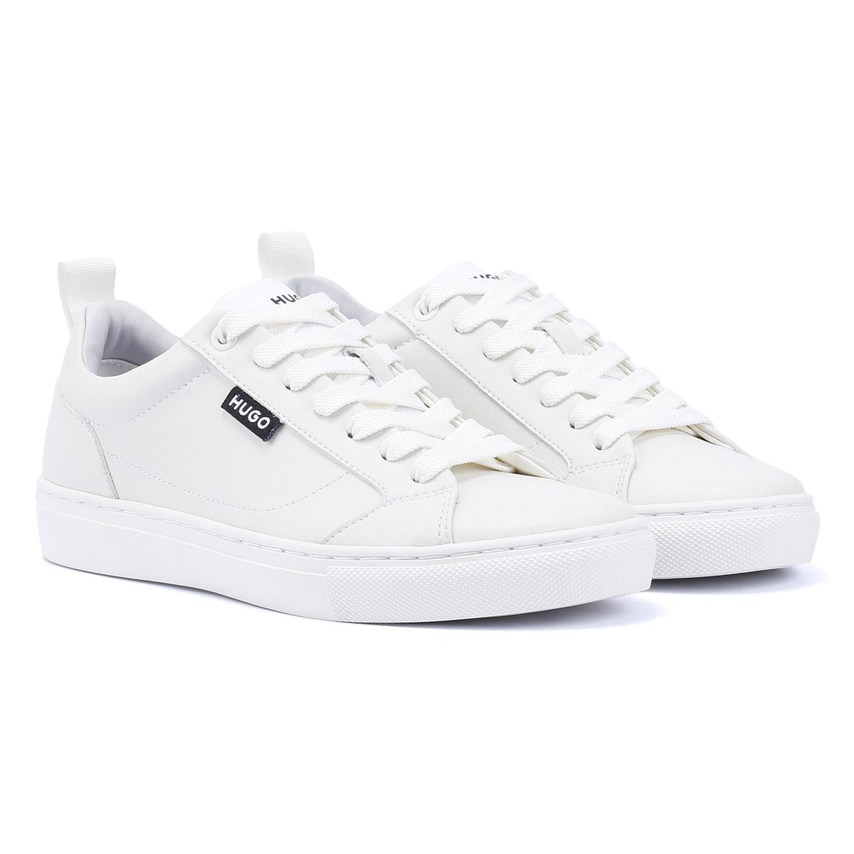 Hugo Morrie Tennis Women's White Sneakers