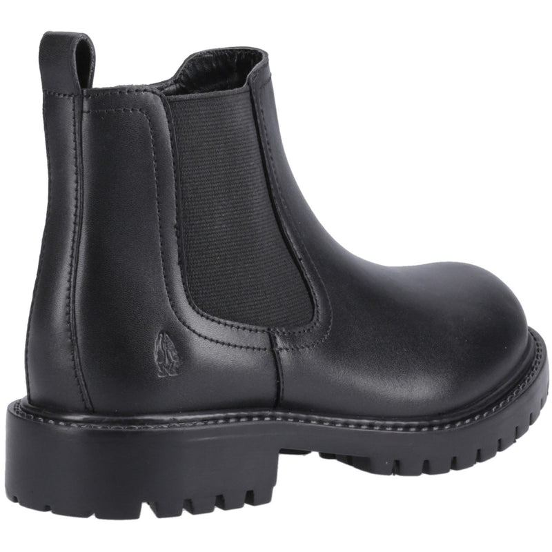 Hush Puppies Ariella Chelsea Leather Girls's Black Boots
