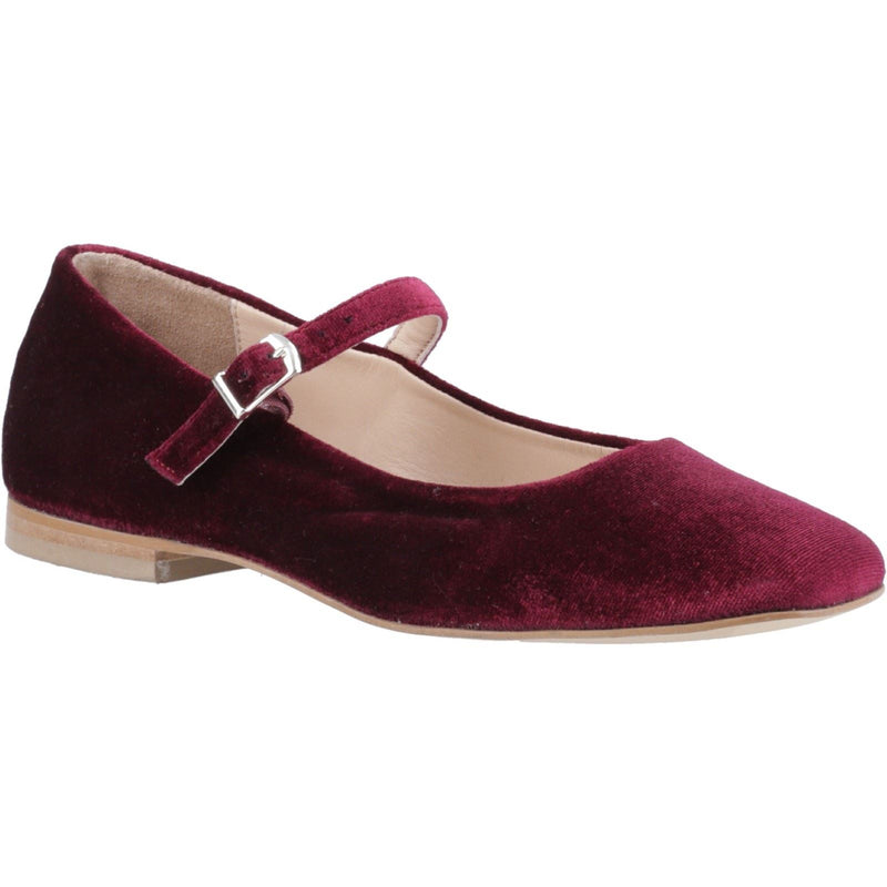Hush Puppies Pasha Velvet Women's Bordeaux Shoes