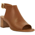 Dune Joupin Leather Women's Tan Sandals