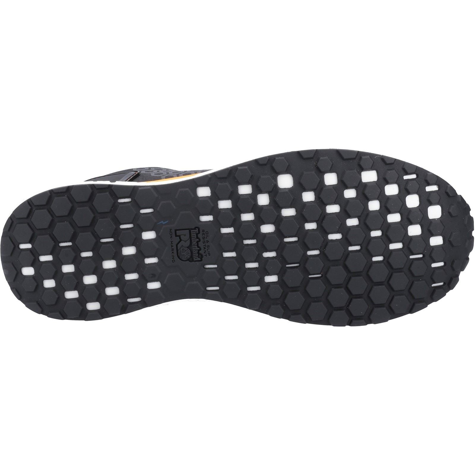 Timberland Pro Reaxion Synthetic Black/Orange Safety Sneakers