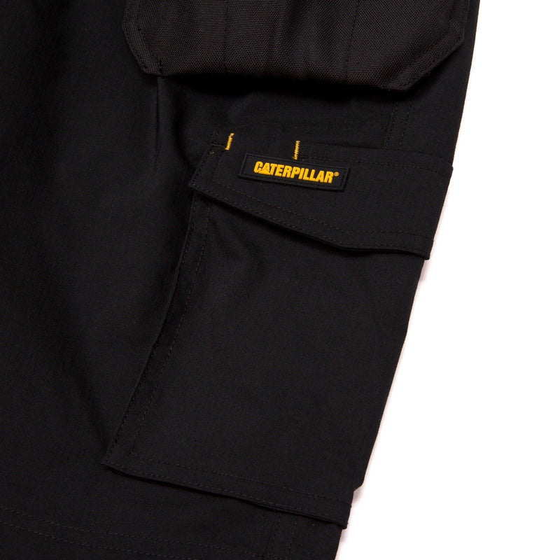 Caterpillar Nexus Holster Stretch Cotton Men's Black Work Shorts