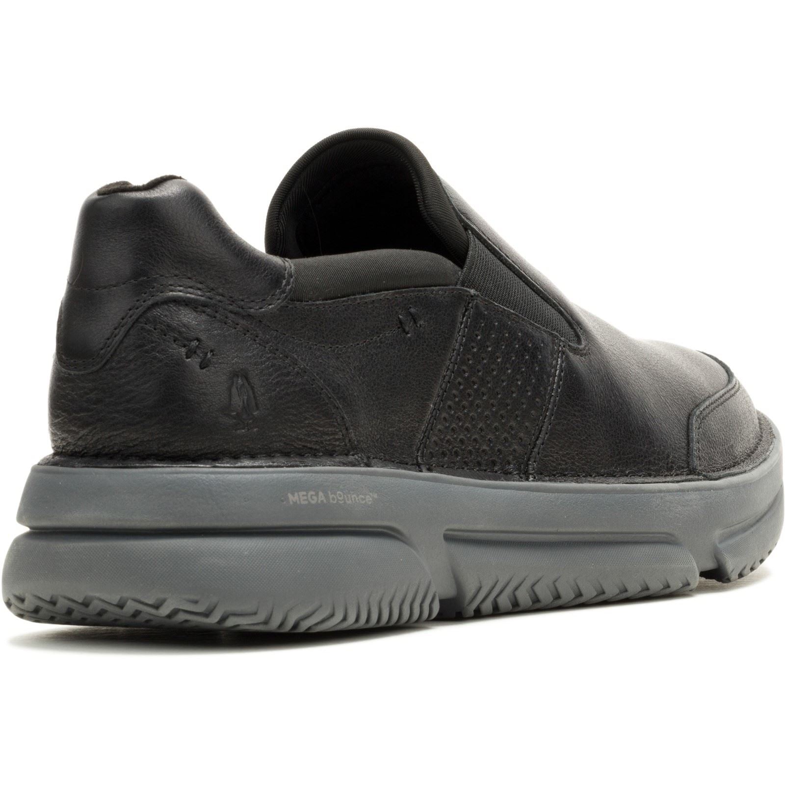 Hush Puppies Baylor Leather Men's Black Loafers