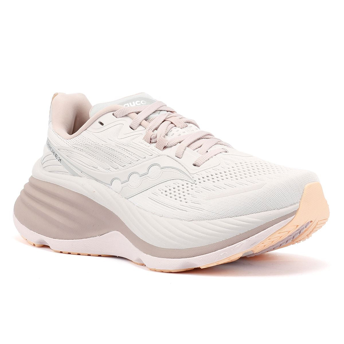 Saucony Hurricane 24 Women's Cloud/Bloom Sneakers