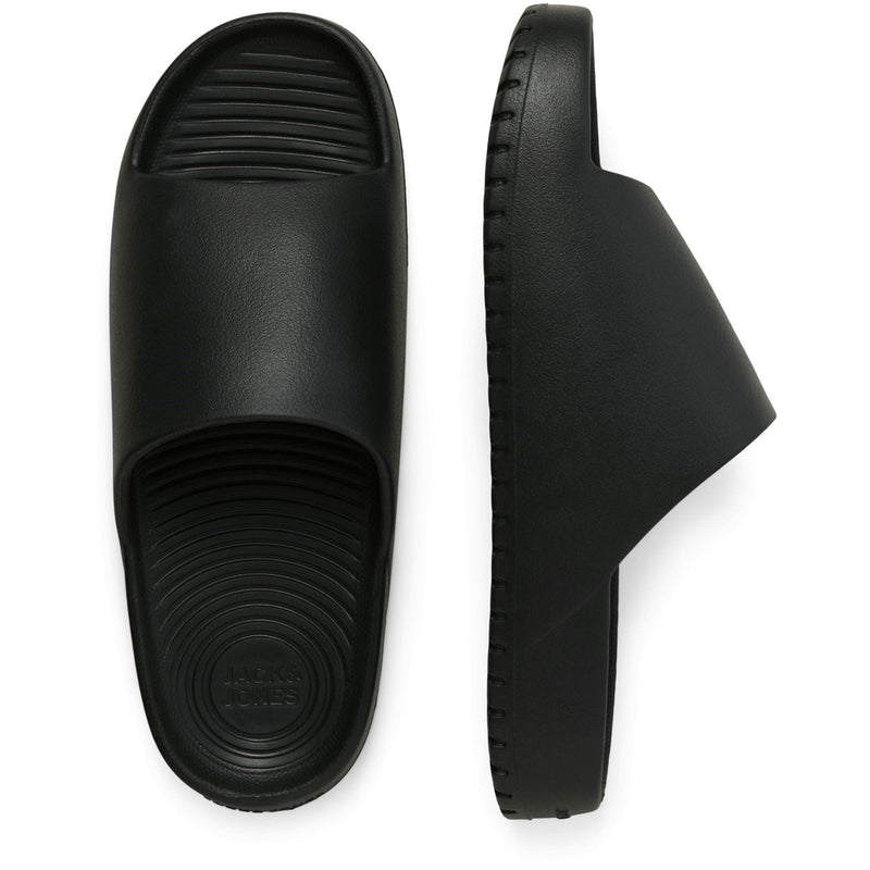 Jack & Jones Ripple Moulded EVA Men's Anthracite Slides