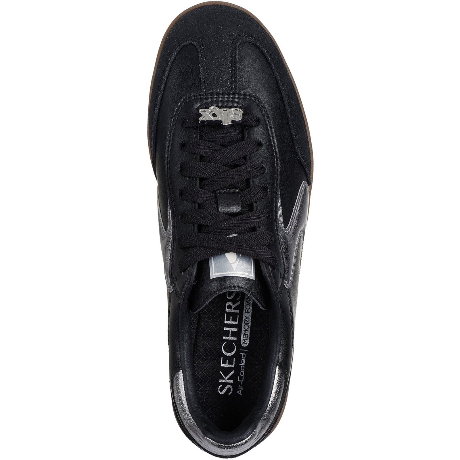 Skechers Hotshot Cool Glow Women's Black/Silver Sneakers