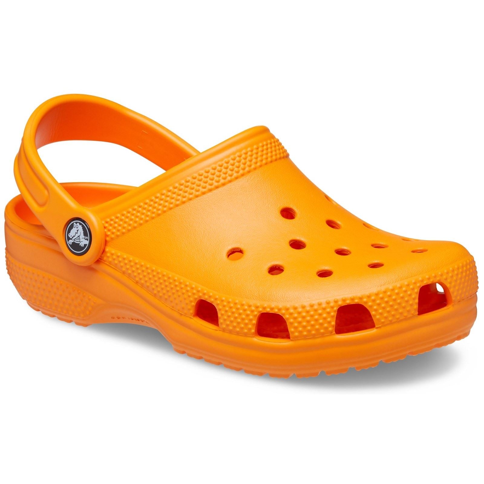 Crocs Toddler Classic Synthetic Orange Zing Loafers