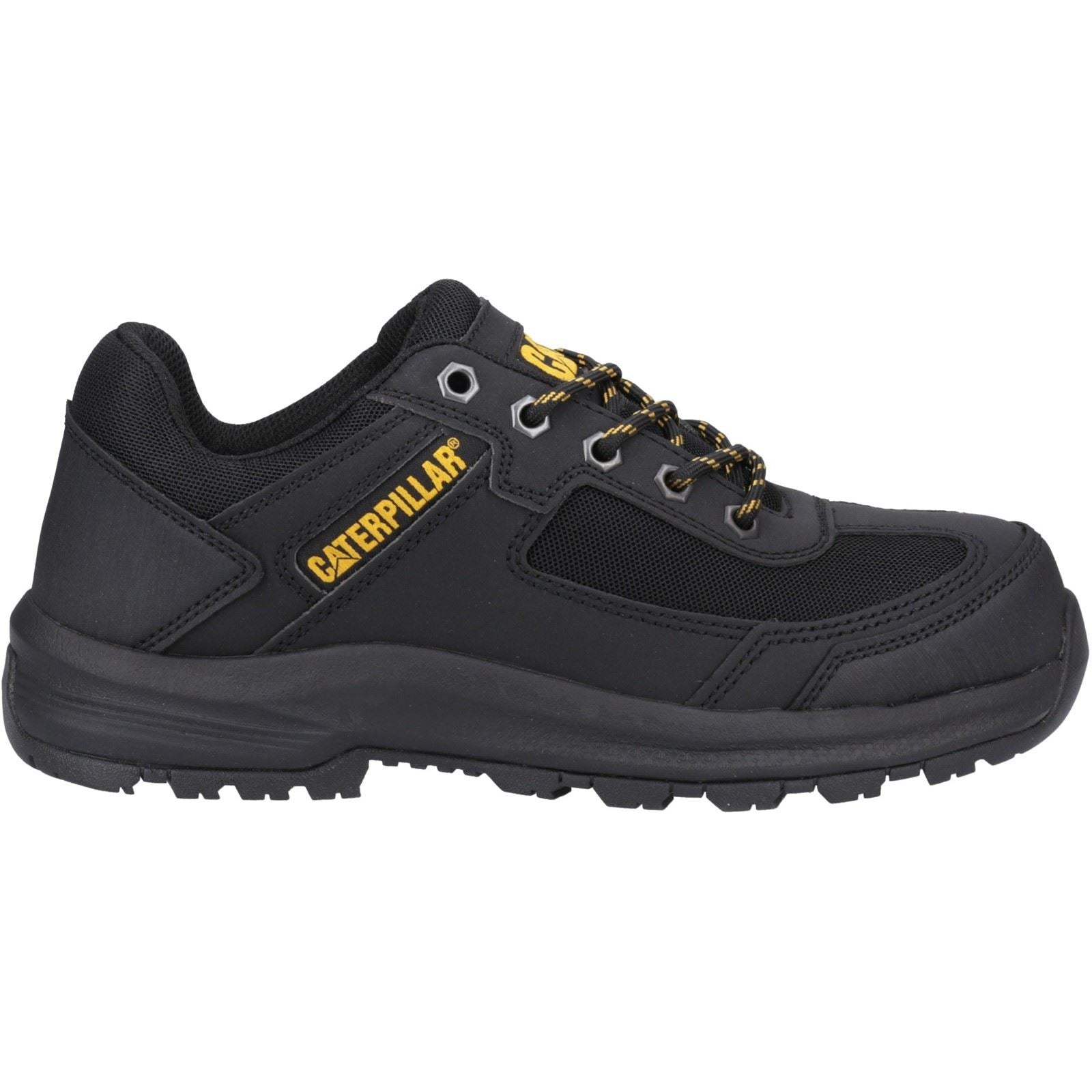 Caterpillar Elmore Low Synthetic Black Safety Sneakers