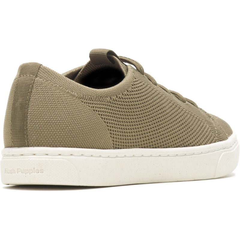 Hush Puppies Good Textile Men's Olive Sneakers