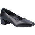 Hush Puppies Alina Court Shoe Leather Women's Black Heels