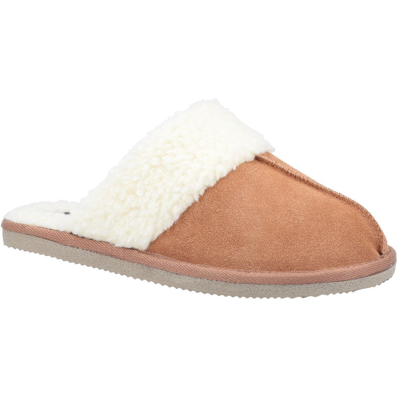 Hush Puppies Arianna Suede Women's Tan Slippers