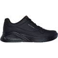 Skechers Uno Lite Lite Work Synthetic Women's Black Trainers