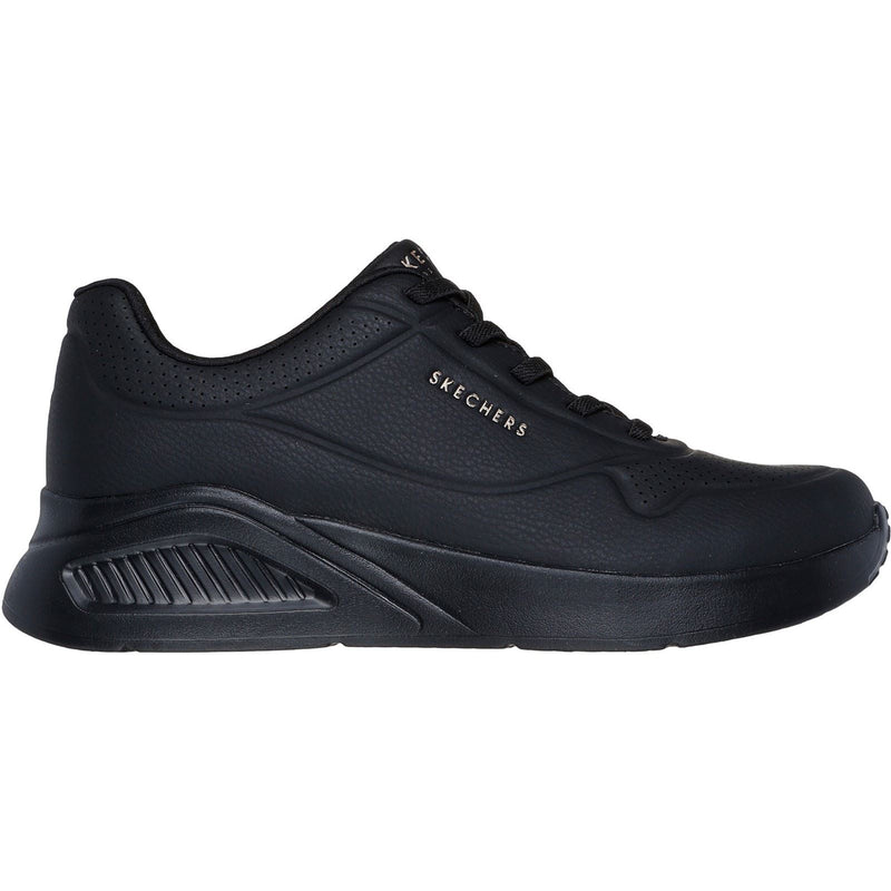 Skechers Uno Lite Lite Work Synthetic Women's Black Trainers
