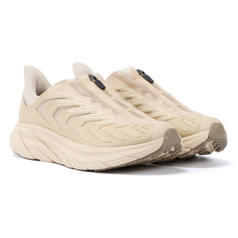 Hoka Project Clifton Shifting Sand / Dune Sneakers