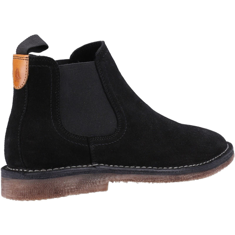 Hush Puppies Shaun Suede Men's Black Boots