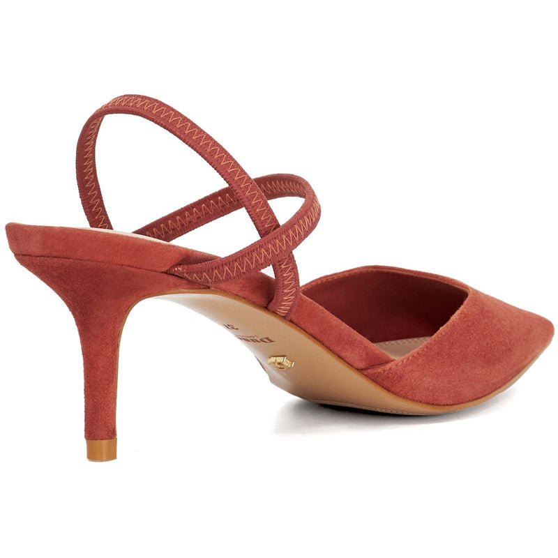 Dune Classical Leather Women's Coral Shoes
