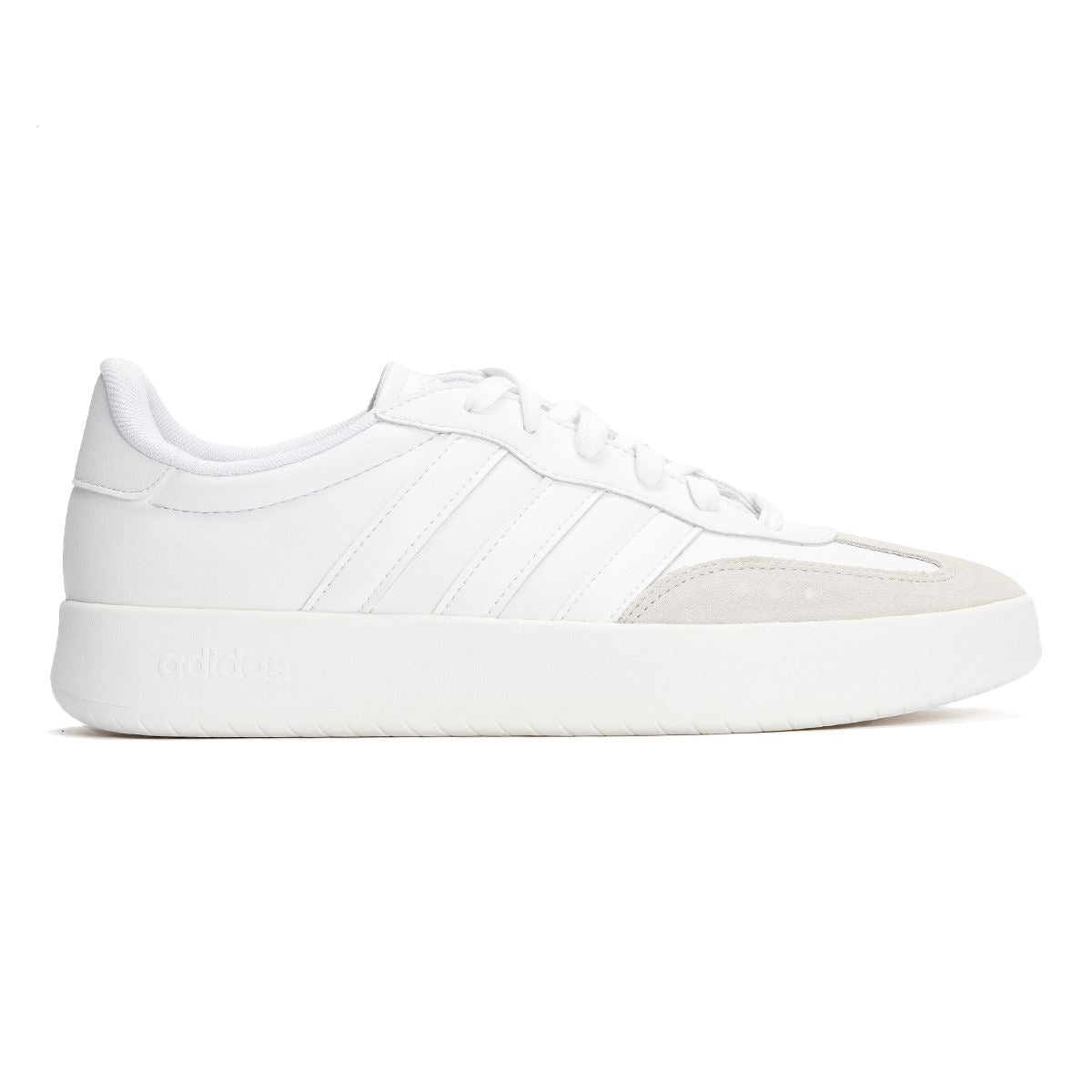 adidas gazelle silver green womens Adidas Barreda Leather White/Natural Sneakers