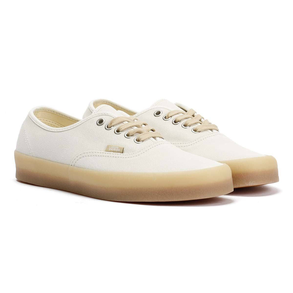 Vans Authentic Crepe Leather Men's Marshmallow Sneakers