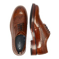 Ben Sherman Archie Brogue Leather Men's Tan Lace-Up Shoes