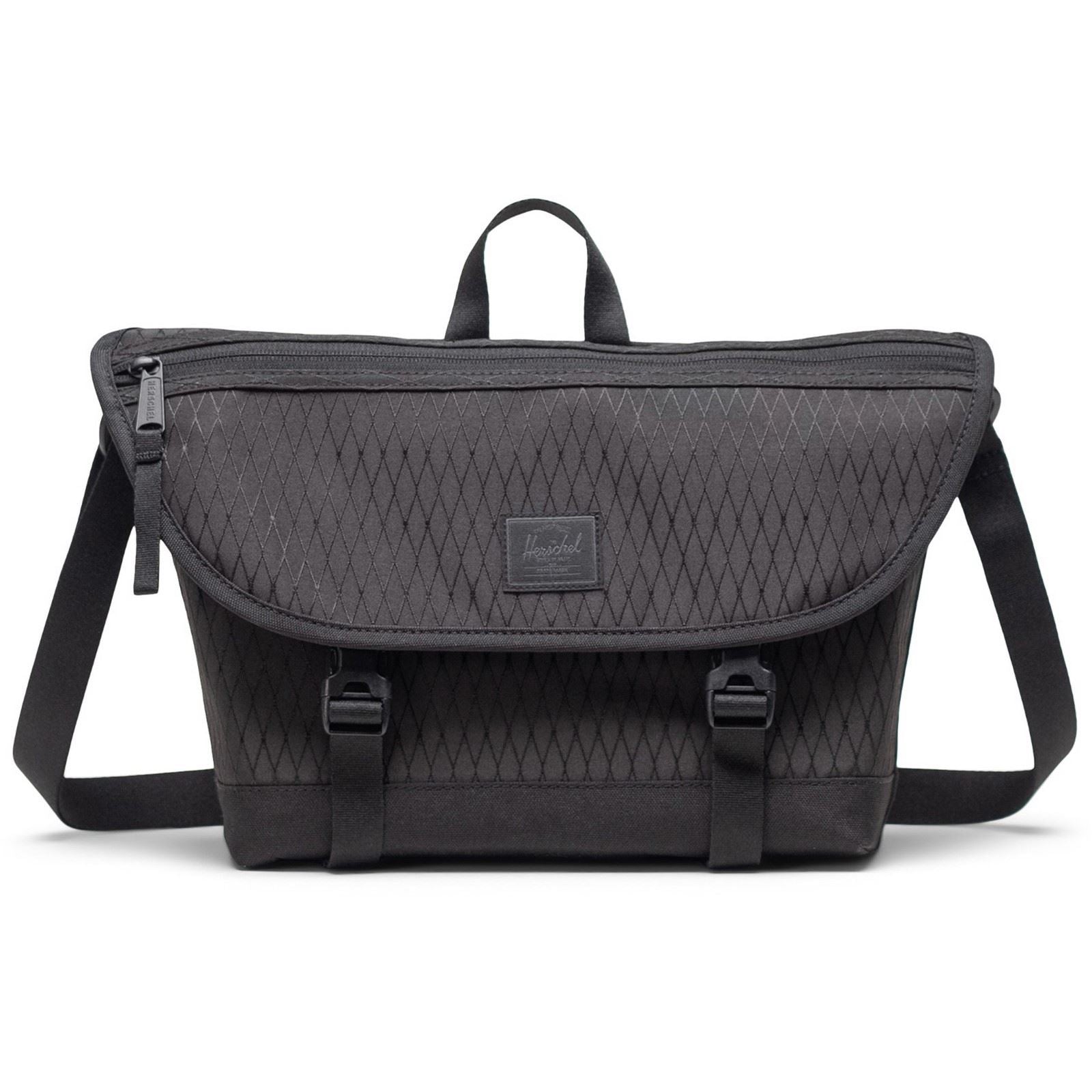 Herschel Bags Cove Polyester Unisex Adults Black Messenger Bag - One Size