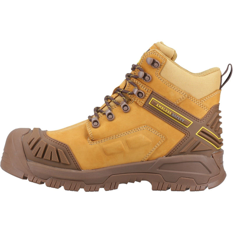 Amblers Safety Ignite Leather Honey Safety Boots